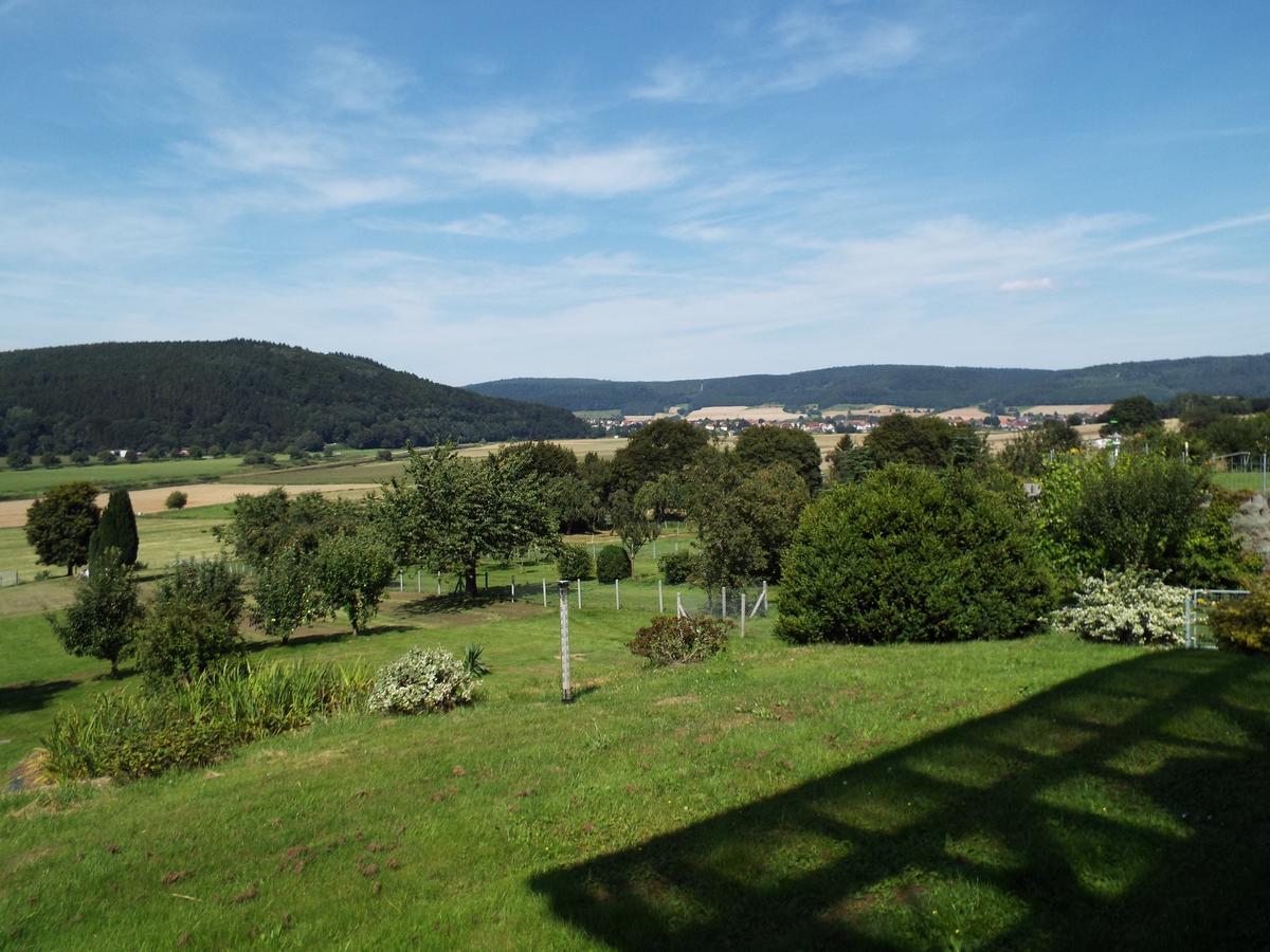Hotel Garni Zum Reinhardswald Gewissenruh Exterior foto